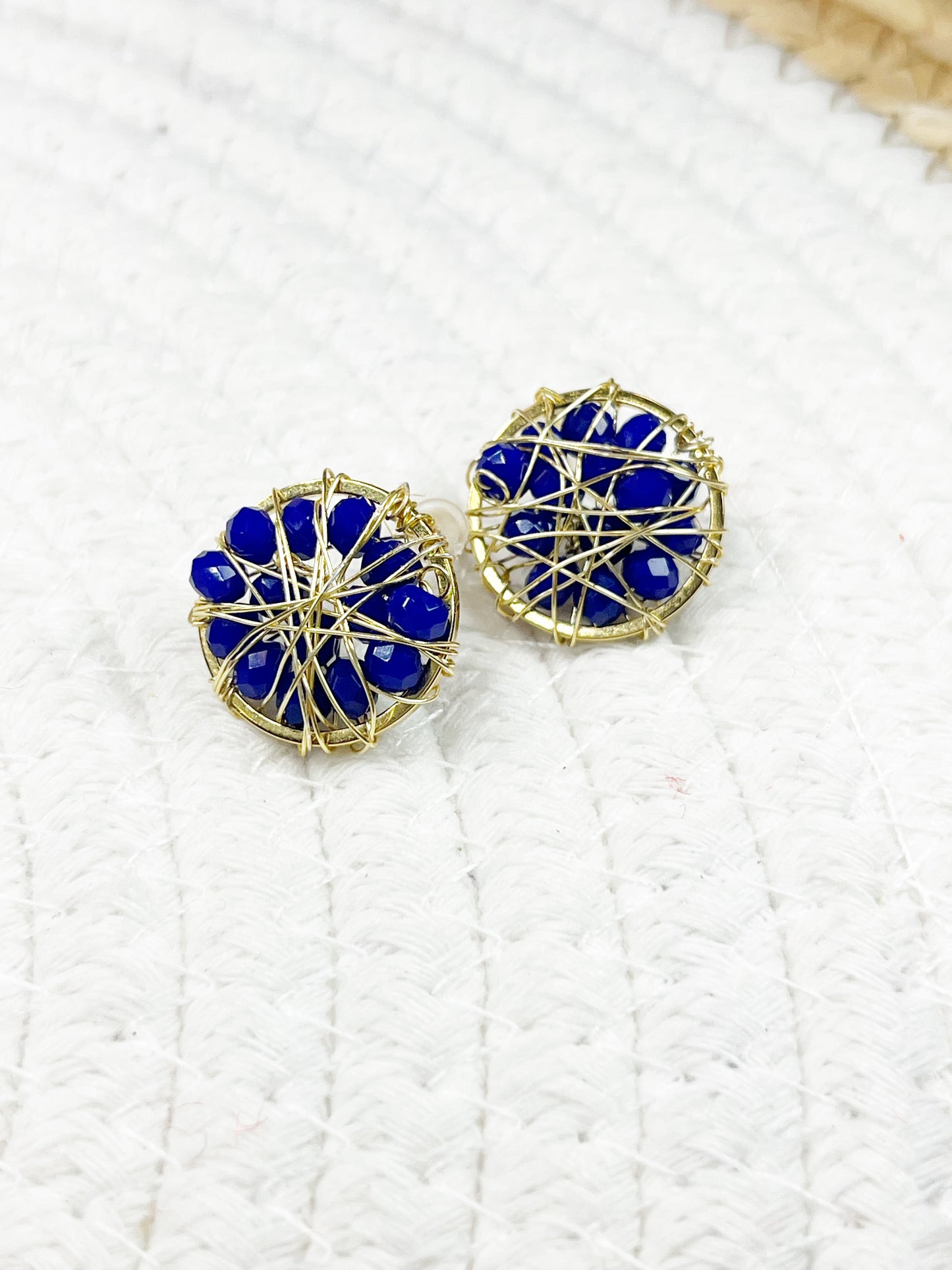 Zarcillo con cristales Rondell atrapasuenos