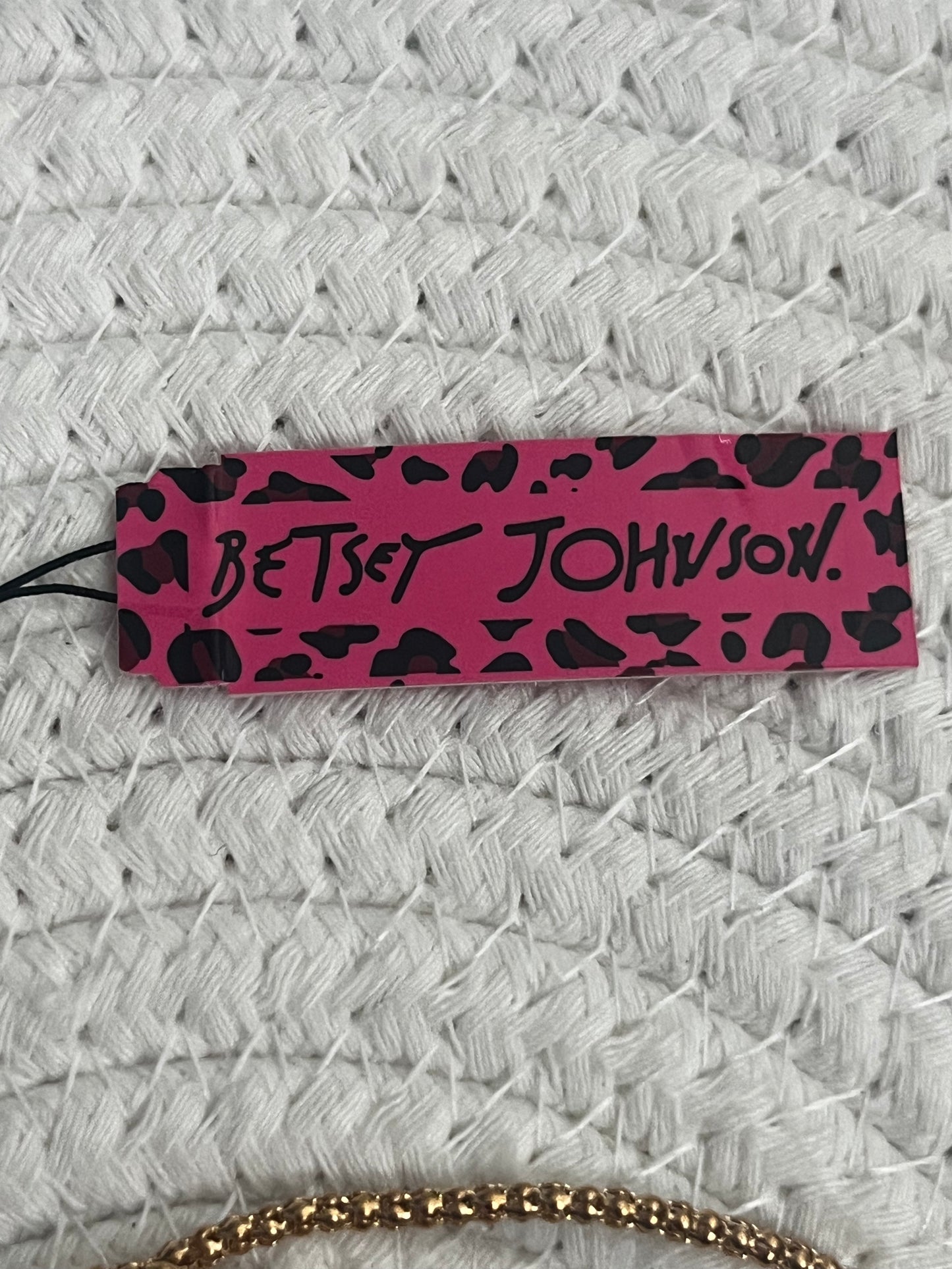 Betsey Johnson Bulldog Necklace 