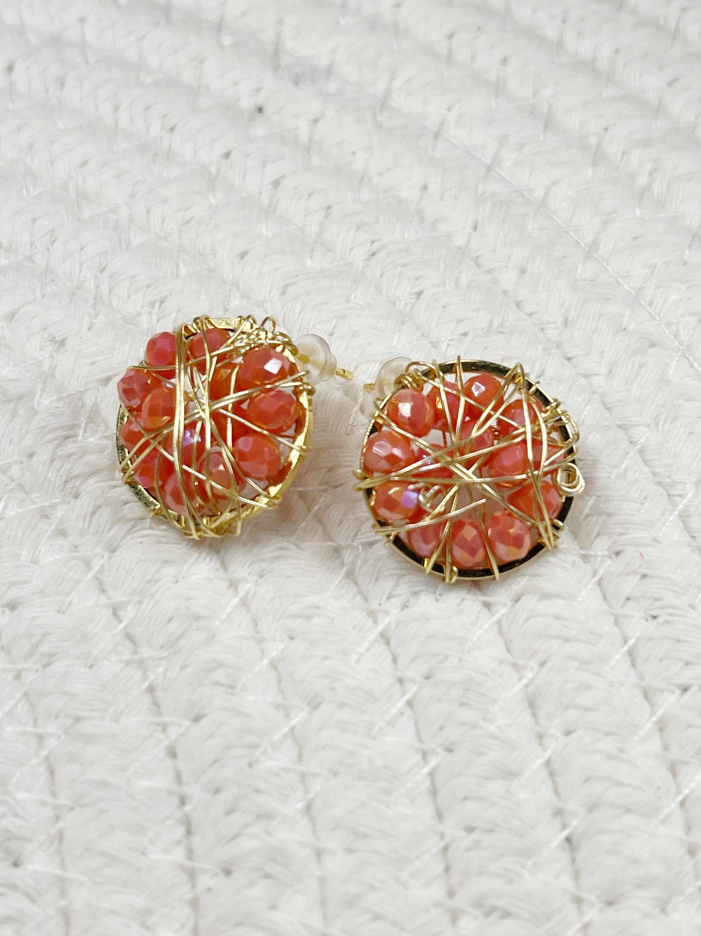 Zarcillo con cristales Rondell atrapasuenos