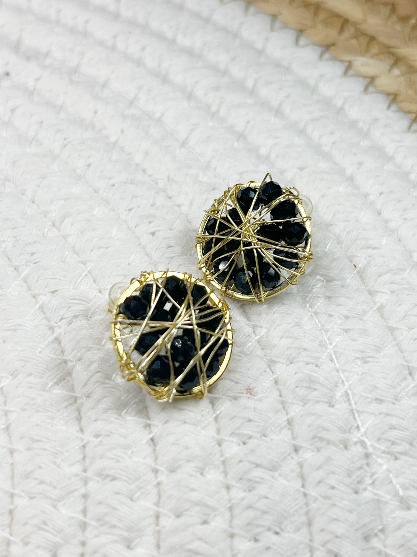 Zarcillo con cristales Rondell atrapasuenos